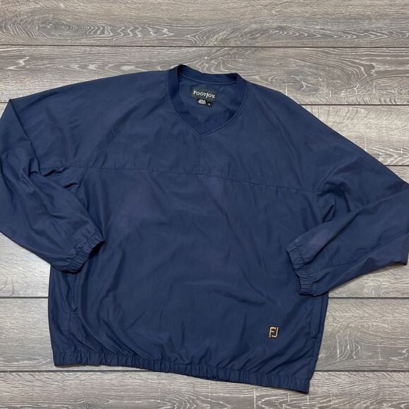 FootJoy Navy Blue Pullover Men’s Size Large - Picture 3 of 9
